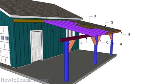 how to attach metal carport to house|12x24 lean to carport plans.